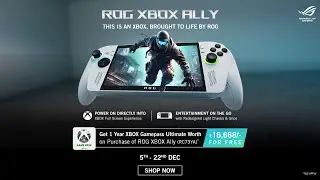Распродажа ROG XBOX Ally уже началась! Бесплатный Xbox Game Pass Ultimate на 1 год ⚡