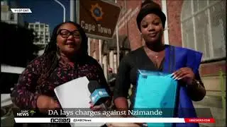 The DA lays charges against Nzimande over NSFAS corruption allegations