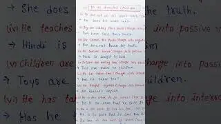 Do as directed 10th English grammar