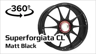 Jante alu OZ Superforgiata CL Matt Black
