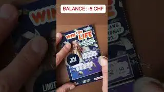 I Won BIG in Switzerland? 🇨🇭 Scratched 5 CHF Ticket!
