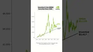 Investing $1 into NVIDIA every day for the 25 years!
