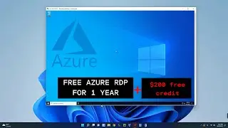How to Create Microsoft Azure 12 Months FREE RDP Virtual Machine
