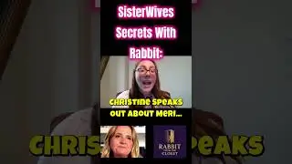 Sisterwives Secrets:  Christine SPEAKS OUT about MERI:  Christine's NEW book, #sisterwivesbook