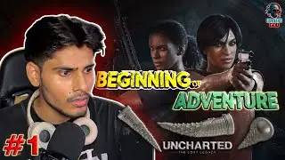 I Found a Secret Map and Escaped Soldiers! | Uncharted Lost Legacy Gameplay #1  GLITCHGOD