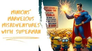 Minions' Marvelous Misadventures with Superman: A Hilarious Heroic Team-Up!
