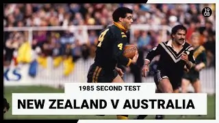 New Zealand v Australia | 1985 Second Test | Full Match Replay | NRL Throwback