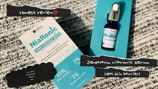 JENPHARM NIARONIC SERUM |Honest review