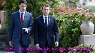 Trudeau & Macron Bromance (James Blunt's 