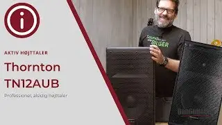 Thornton TN12AUB professionel aktiv h&oslash;jttaler med Bluetooth