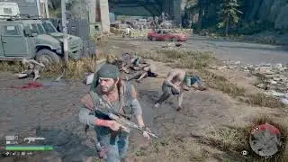 DAYS GONE random horde in tunnel???!!! (28 days later?)