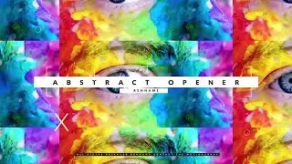 Abstract Opener After Effects Templates