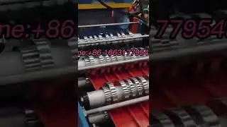 N480 Profile Wall Cladding Panel Roll Forming Machine Used In Ukraine and Poland Market