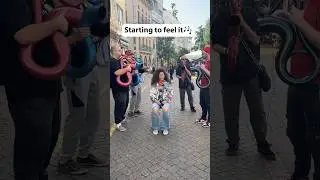 Watch what happens next! #SaxoDidge #SoundHealing #Didgeridoo #strawberryman #viralvideo #shorts