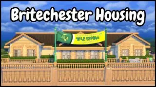 Britechester Dorms // The Sims 4 Speed Build