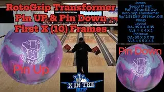 Transformer By Roto Grip / Pin Up & Pin Down layout fresh out of box!! in depth look First X Frames