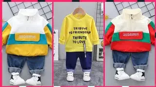 Kids baby boy Fullsleeve T-shirt and pant set || children fashion dress 2020