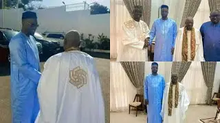 Le premier ministre Ousmane Sonko a reçu la visite de Cheikh Moustapha Sylla, Khalif de Taïba.