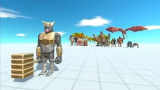 Ghor hammer vs every infernal & Fantasy Animal Revolt Battle Simulator