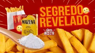 BATATA FRITA com maizena, ja comeu??? | Santa receita
