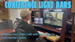 REVIEW HumanCentric Video Conference Lighting 2 Pack - Webcam Light for Streaming (run 1 - 4 lights)