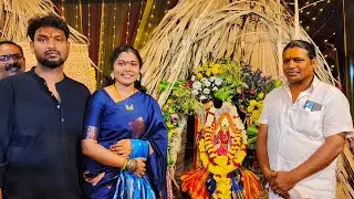 దక్షిణపు వీధి జాతర అమ్మవార్లు ను దర్శించుకున్న సినీనటి శరణ్య ప్రదీప్... Eluru jathara 2026