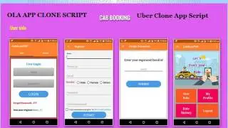 Uber clone app script | Uber clone | Ola clone | Ola app clone script