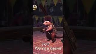 🔥 #pov : Life as a Emberpelt Beaver! | #timberborn  #shorts