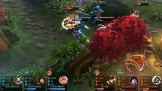Vainglory Crystal Skye 1v3