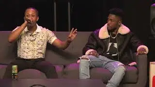 Young Stunna & Vyno Miller host Songwriting Masterclass at AMPD Studios for Youtube Black Voices