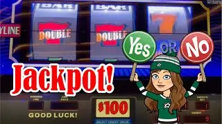Heart Attack Time! 💰 $100 Double Gold & Kitty Glitter Slots! 🐈 Handpay Jackpot!