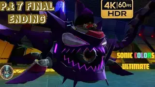 Sonic Colors Ultimate PS4 Jefe Final Nega-Wisp Armor 4K UHD 60FPS Y HDR
