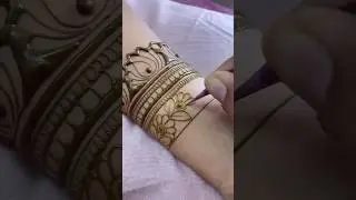 New mehndi design front hand simple and unique bridal mehndi design| #mehandi #mehndi #youtubeshorts