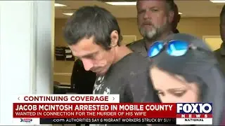 Lucedale man wanted in murder of his wife arrested in Mobile County