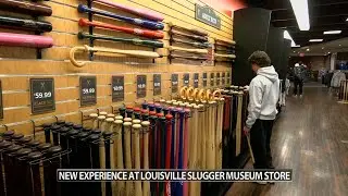 Get a look inside the newly renovated Louisville Slugger Museum and Factory store