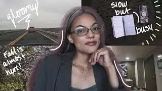 Weekly Vlog ~ 9-5 work week, gloomy days, deadlines, managing stress, Hey VINA! app