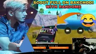 Scout Playing with Random Players | Funny Moments | Scout | Pubg mobile