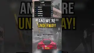 🚗SUPERCAR vs FORMULA 1 CAR🏎 🤯 F1 22 Game 0% AI! #f1shorts #shorts