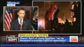 President Obama Egypt Revolution (February 11, 2011)