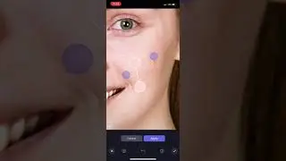 How to Remove acne and blemishes using LightX Photo Editor for iOS