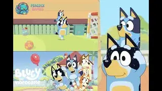 Piggy Back Rides in Bluey The Video Game 🐶 Bluey Cleans up a ZOO 🐵 Keepy Uppy🎈 Gameplay Part 1 ⚽️