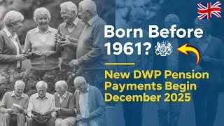 UK Seniors Update: New DWP Pension Payments Start December 2025 for Pre‑1961 Births