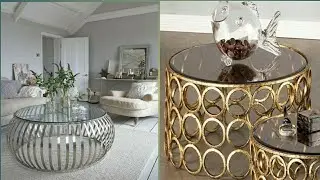 most beautiful center table and coffee table design idea for living Room