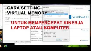 CARA SETTING VIRTUAL MEMORY