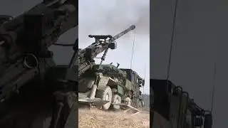 CAESAR 155mm Howitzer in Action &ndash; Precision Firepower 💥🛡️