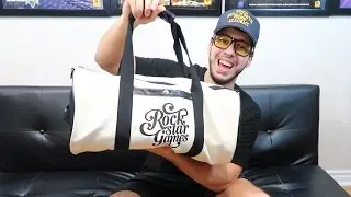 GTA 5 ROCKSTAR GAMES DUFFEL BAG UNBOXING!!
