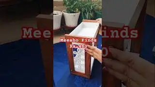Kitchen Storage Rack#unboxing#meesho#meeshofinds#rack#wooden#shorts