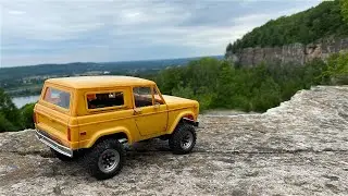 RC4WD 1/18 GELANDE II BLACK HAWK 4K CRAWL AND TRAIL - KELSO, ONTARIO #rc4wd #gelande #blackhawk #rc