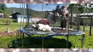 Cam Bam Slam & Big Daddy Hicks In Tag Team Action! Backyard Wrestling, Comedy Wrestling, HFW S1E14