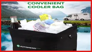 AutomendPro Large Car Trash Can That Keeps Your Vehicle Clean And Organized Effortlessly